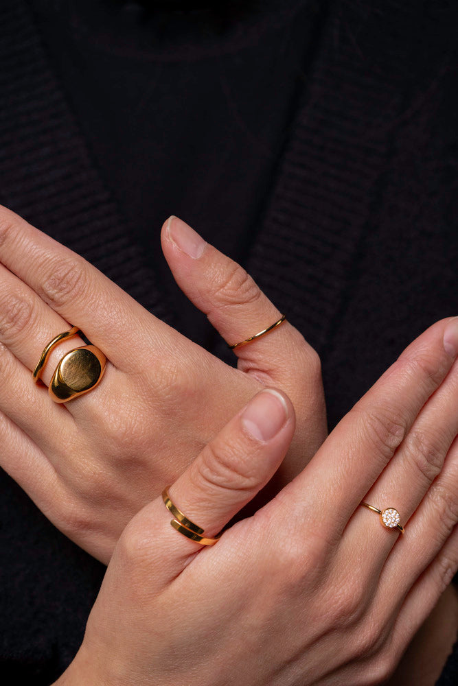 Anneau Double Petit - Pénélope - R01