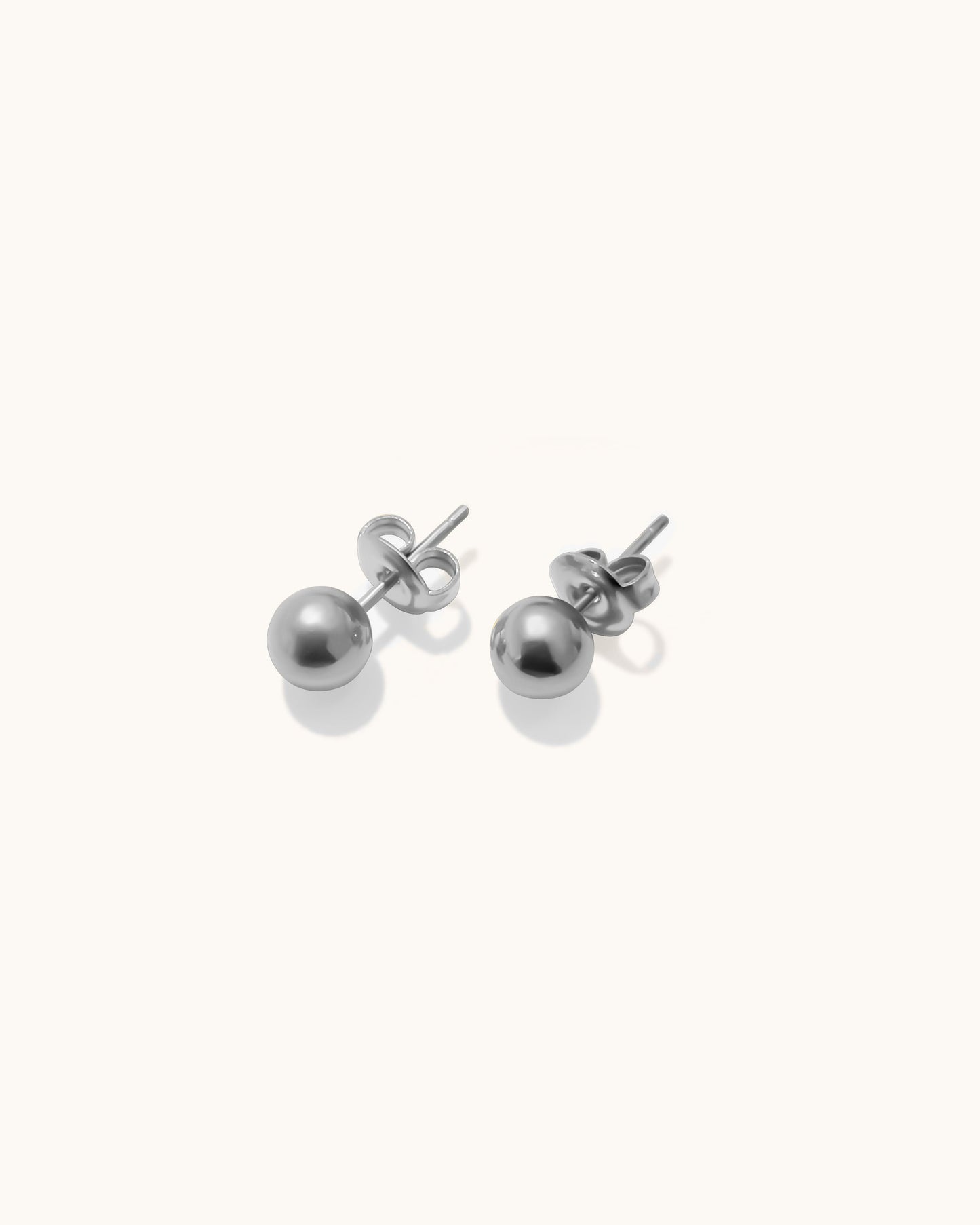 Boucles d'oreilles en boule minimalistes - Lorena