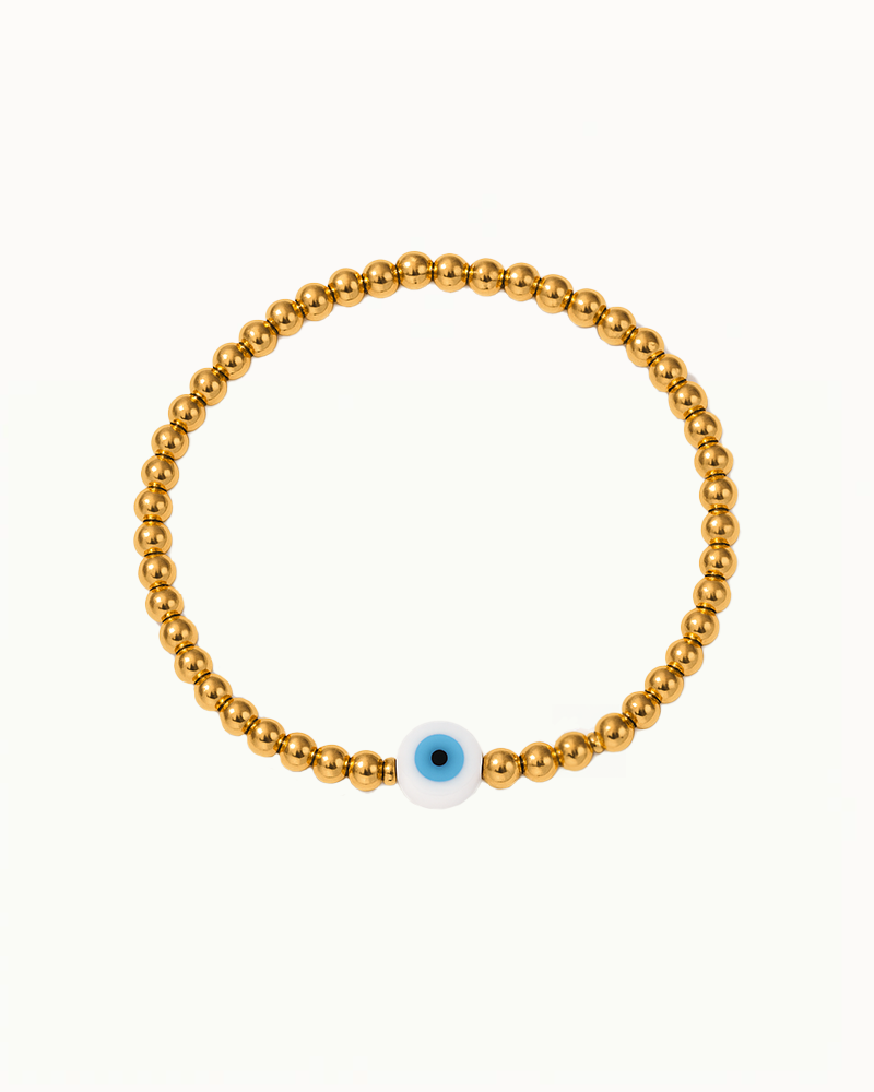 Gold Evil Eye Bracelet - Magdalena