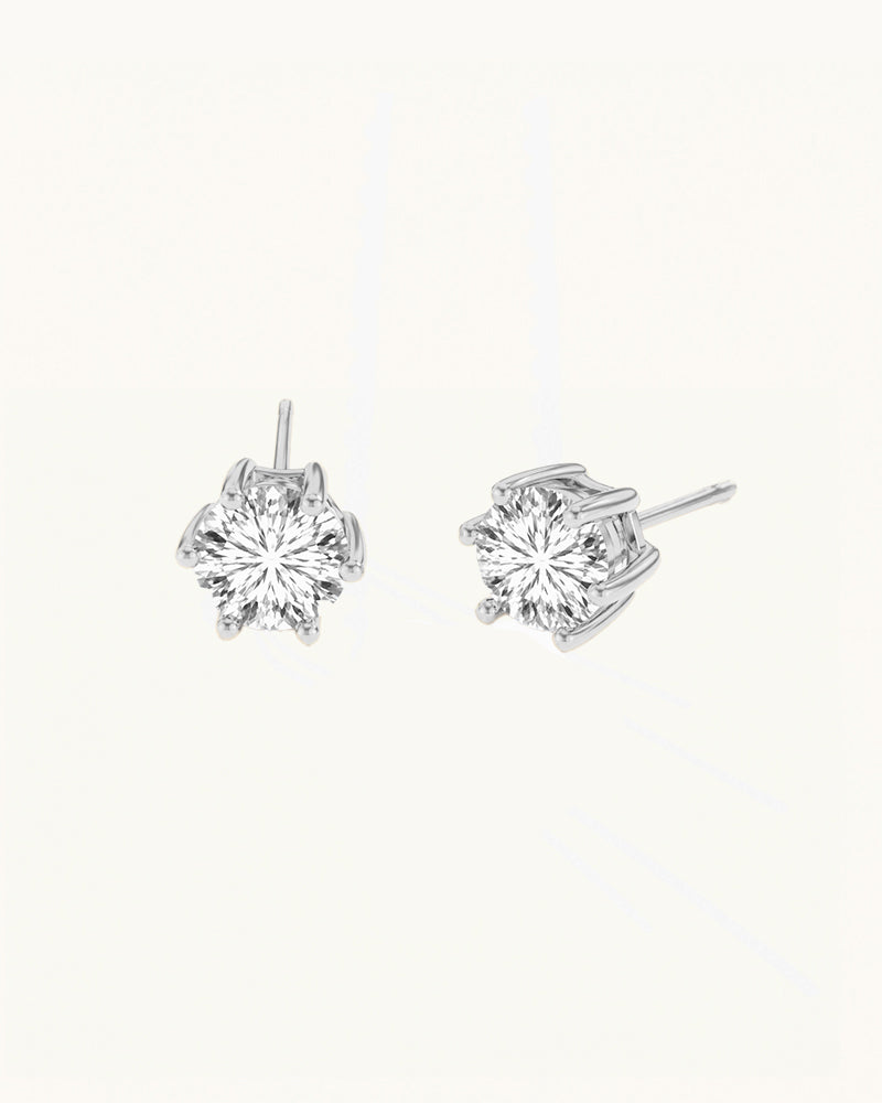 Klassieke Diamanten Studs in 6 Diamantmaten - Maylin