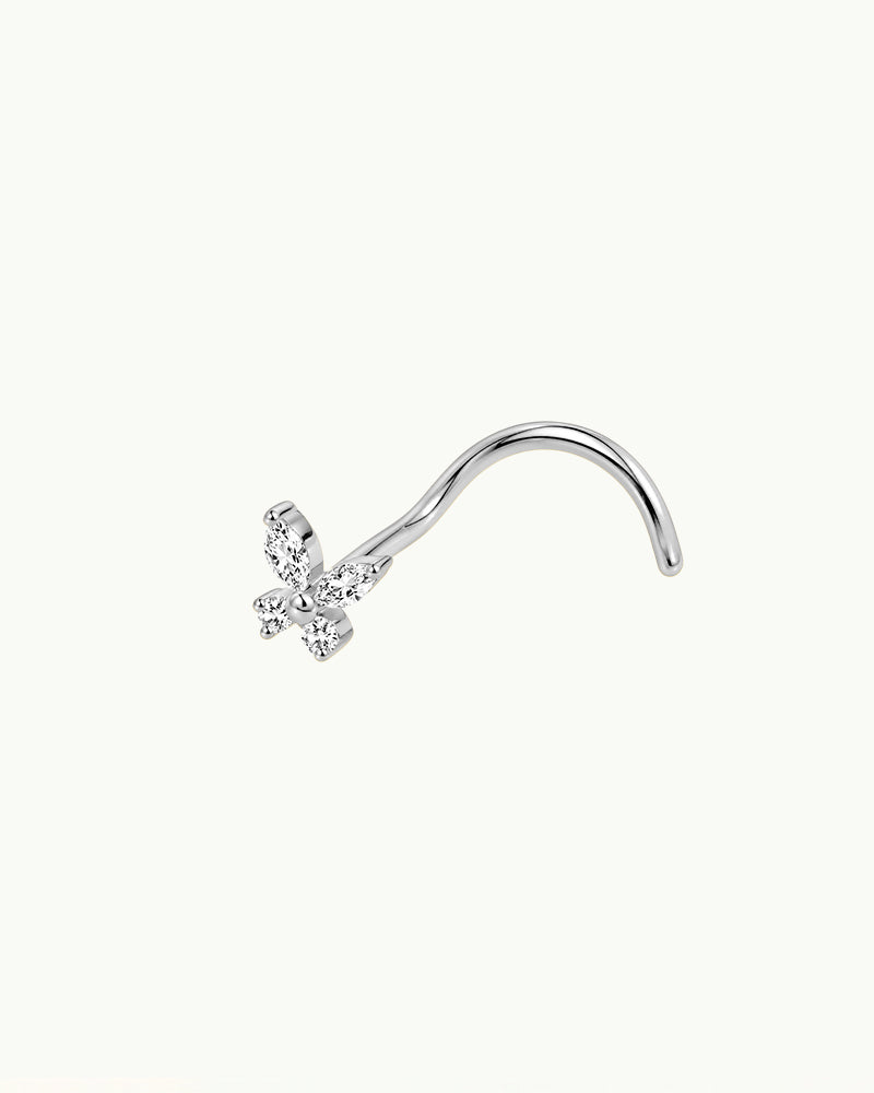 Titanium Vlinder Neuspiercing - Rita
