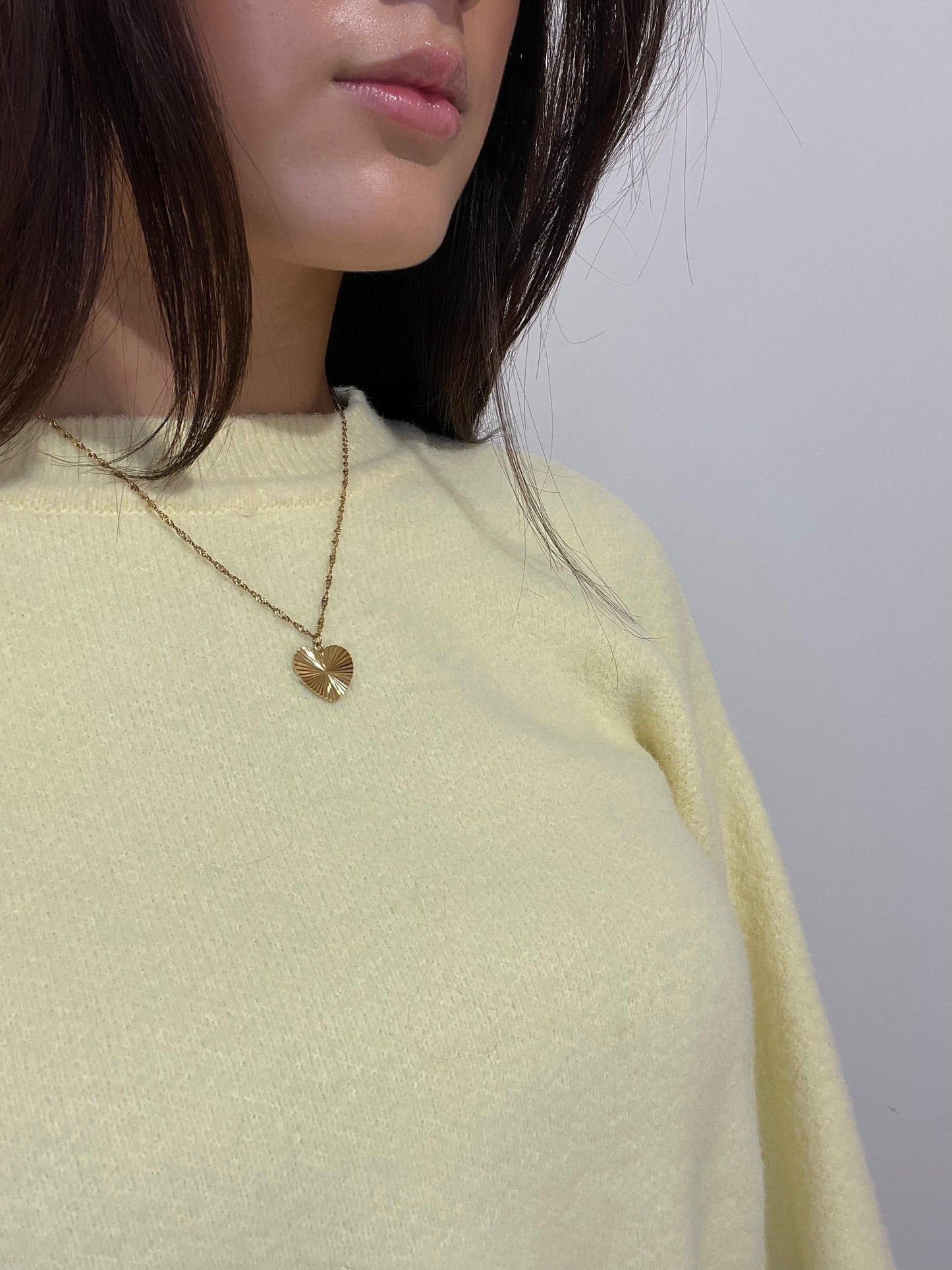 Collier en cœur rétro Ribbel - Etta