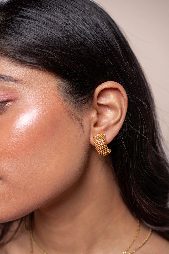 Classy Hoop Earrings - Harriet