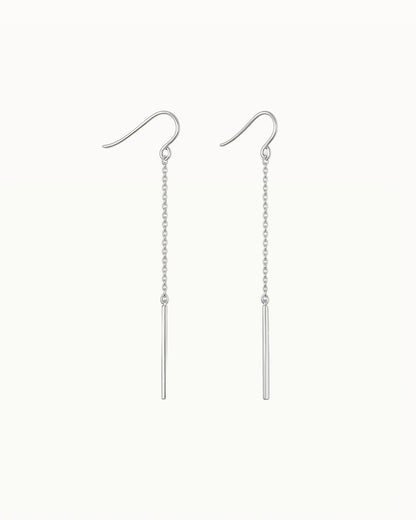 Feine Ketten- und Stabohrringe - Aileen