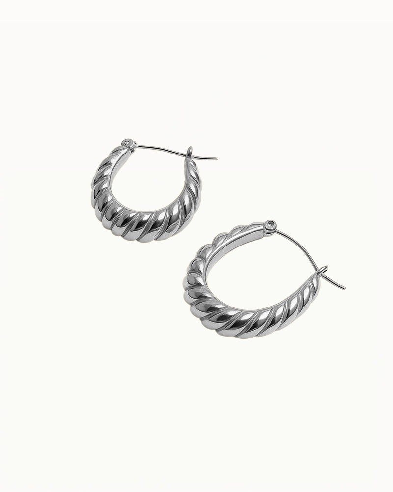 Boucles d'oreilles Ribbel Hoop - Amelia