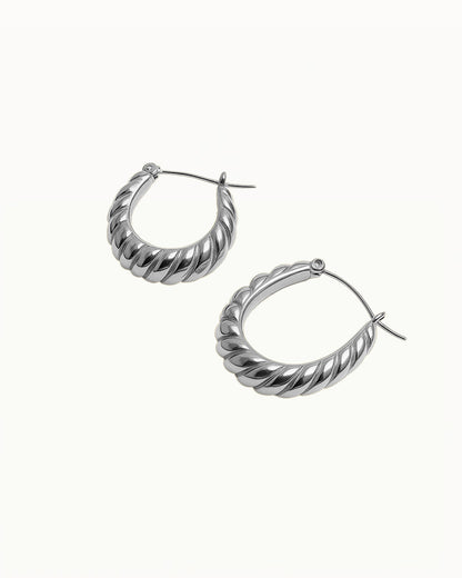 Boucles d'oreilles Ribbel Hoop - Amelia