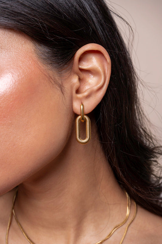 Doppelte auffällige Ohrringe - Cathy