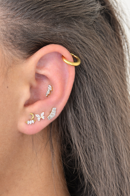 Titanium Minimalist Ring Piercing - Tessa