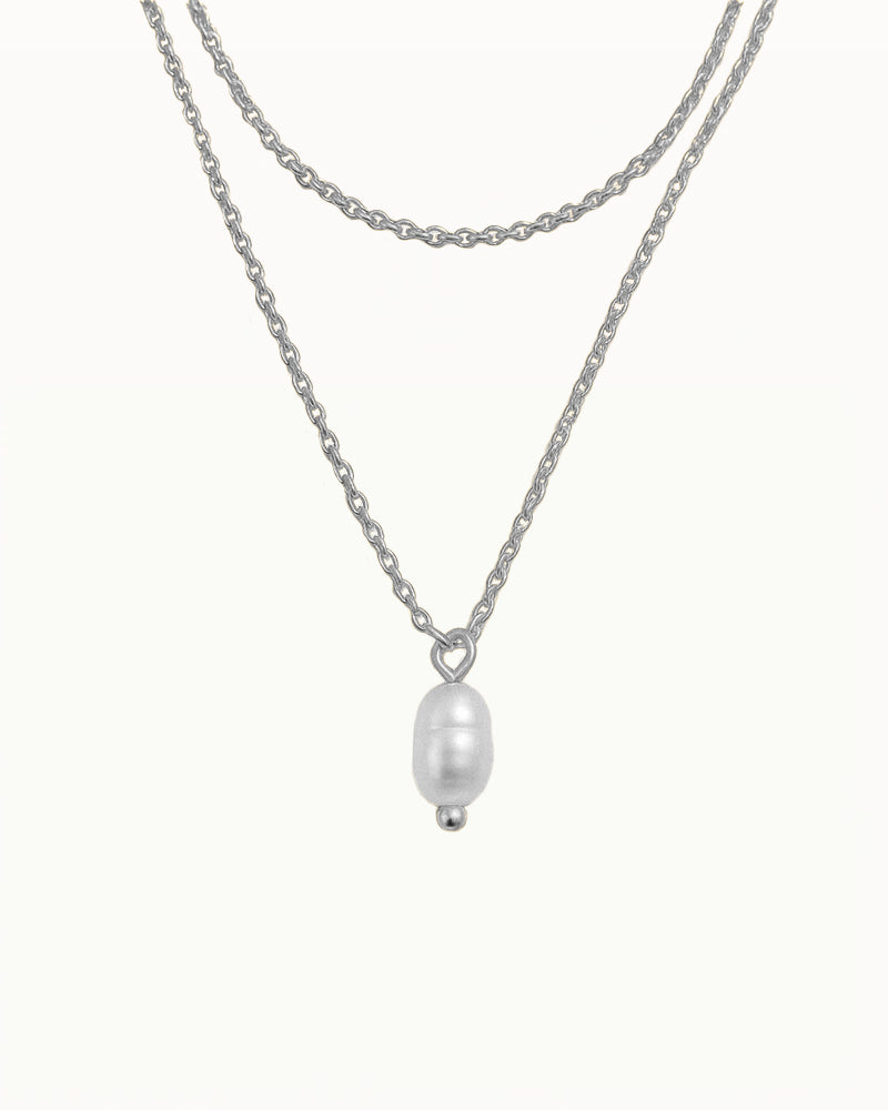 Doppelte Perlenkette - Miranda