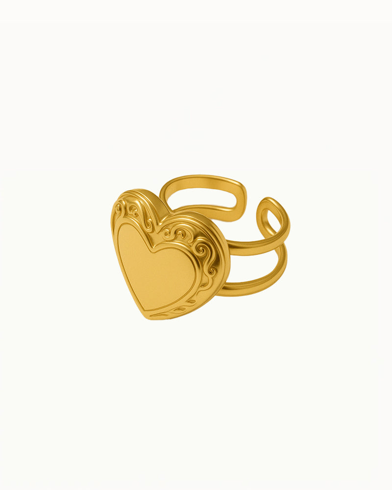 Bague Hart Vintage - Ajustable - Miranda - R66