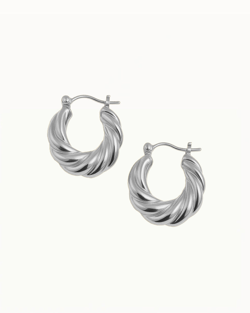 Gedrehte Creolen - Sophia