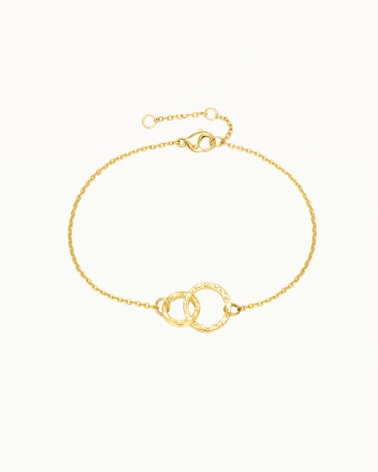Fine Bracelet with Double Circles - Romi