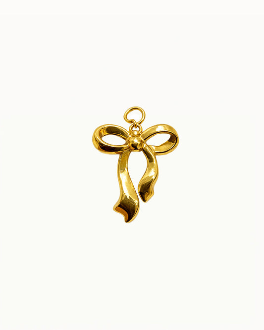 Goldener Schleifenanhänger - Maggie