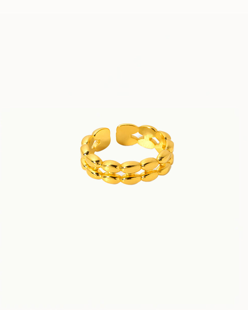 Goldener Gliederring - Verstellbar - Mara - R42