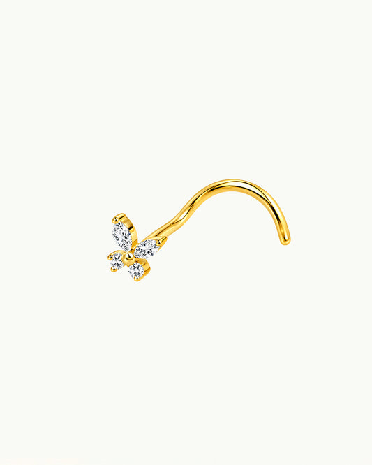 Titanium Vlinder Neuspiercing - Rita