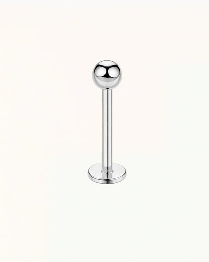 Titanium Basic Labret Piercing with Ball