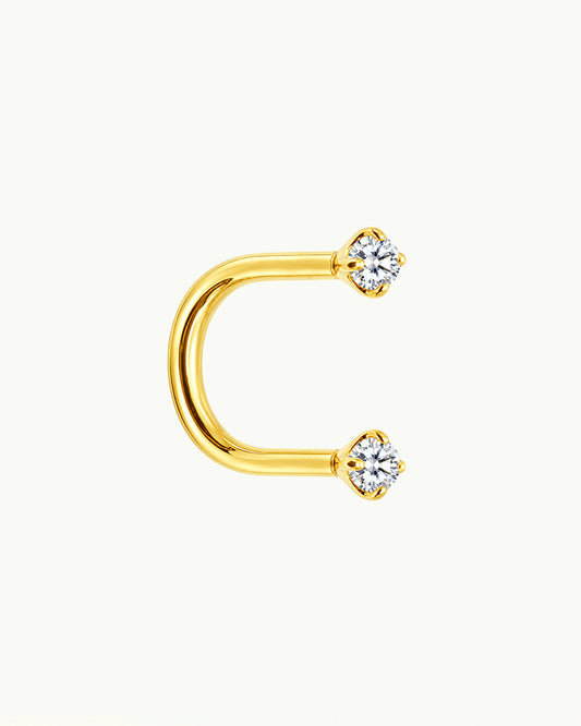 Titanium U-vormige Piercing - Famke