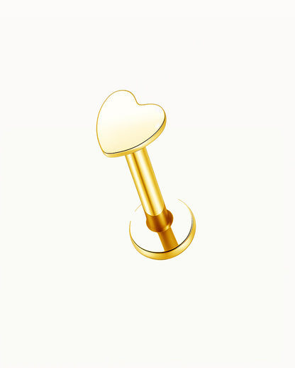 Titanium Heart Shaped Piercing - River