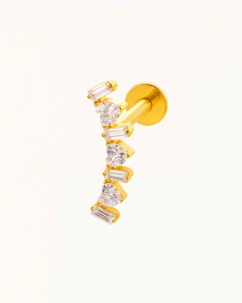 Titanium Round Arch Piercing - Seren