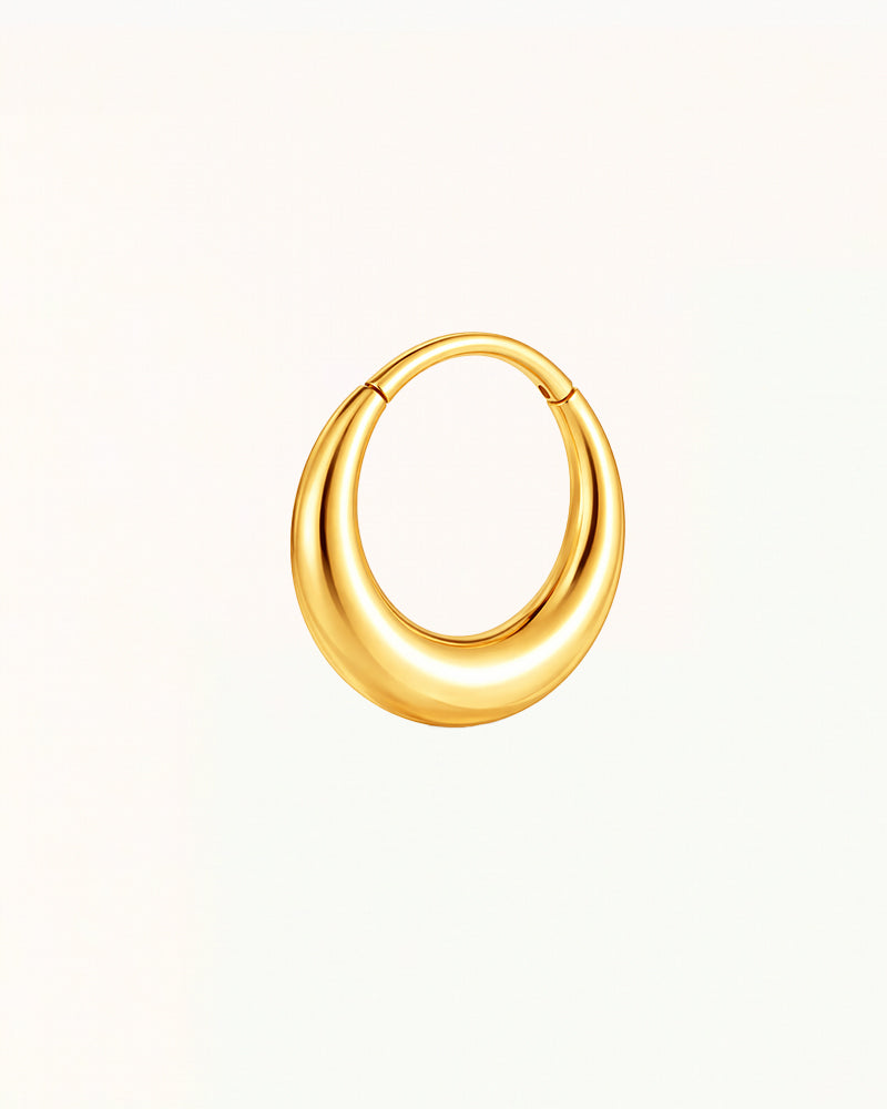 Minimalistisches Titan-Ring-Piercing – Tessa