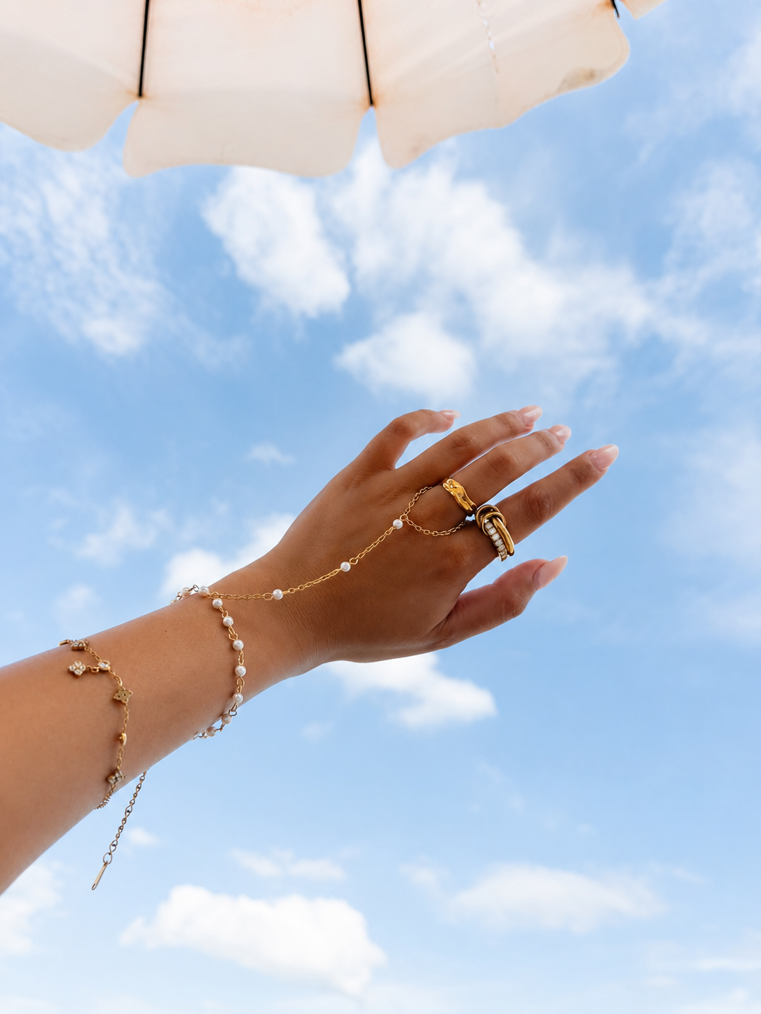 Stack Ring with Crystals - Laylin - R80