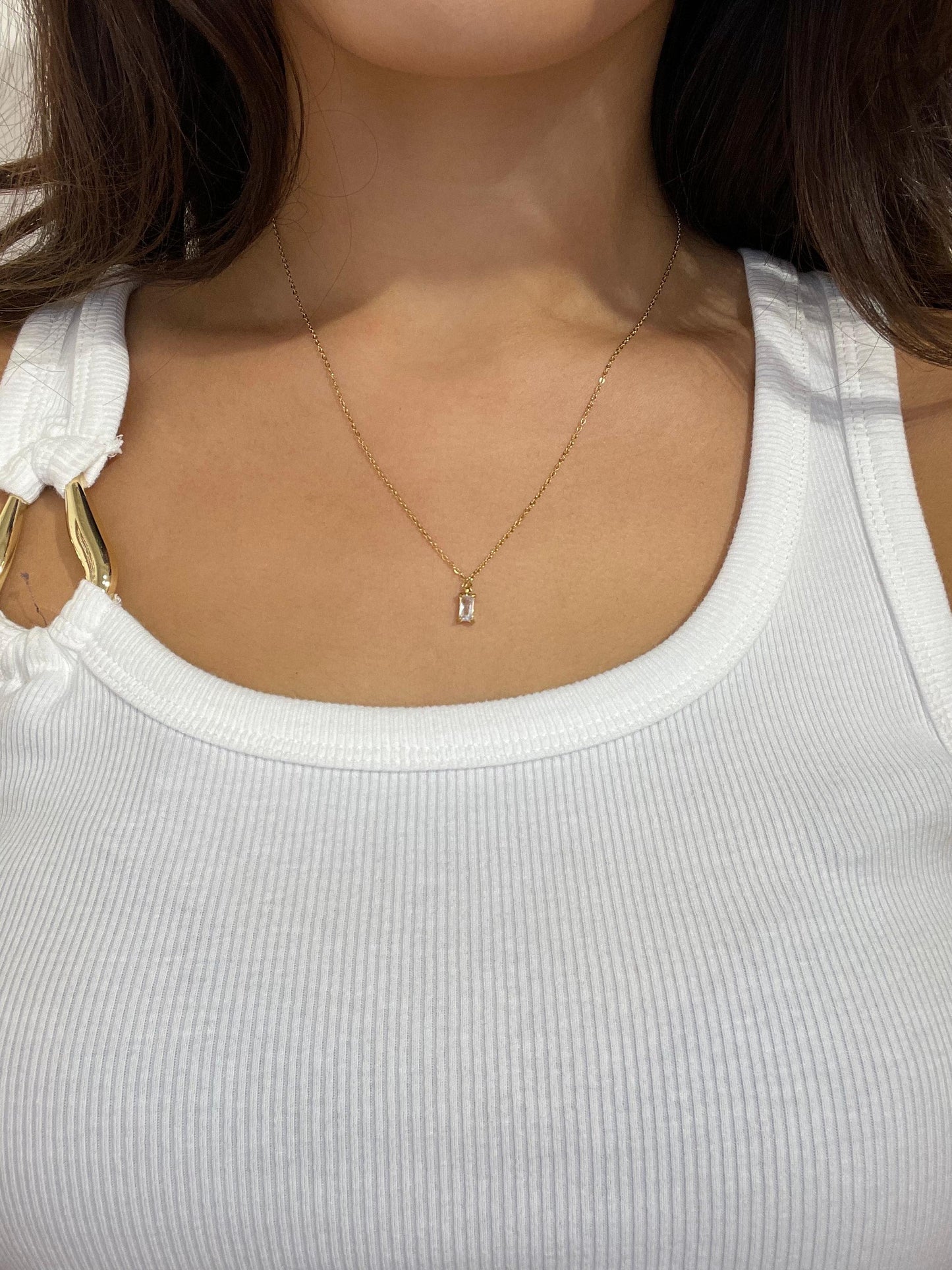 Elegante Kristallkette - Madeleine