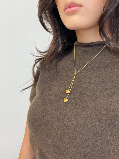 Collier de cœur réglable - Quincy